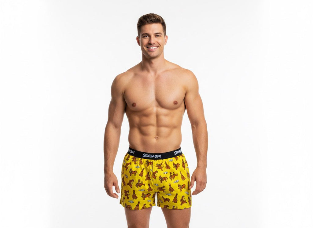Men "SCOBBY DO" Cartoon Boxer