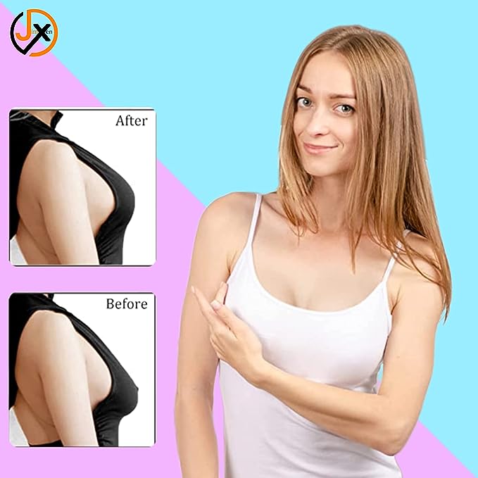 Women Silicone Sticky Invisible Strapless Backless Rabbit Ear Self Adhesive Push Up Bras