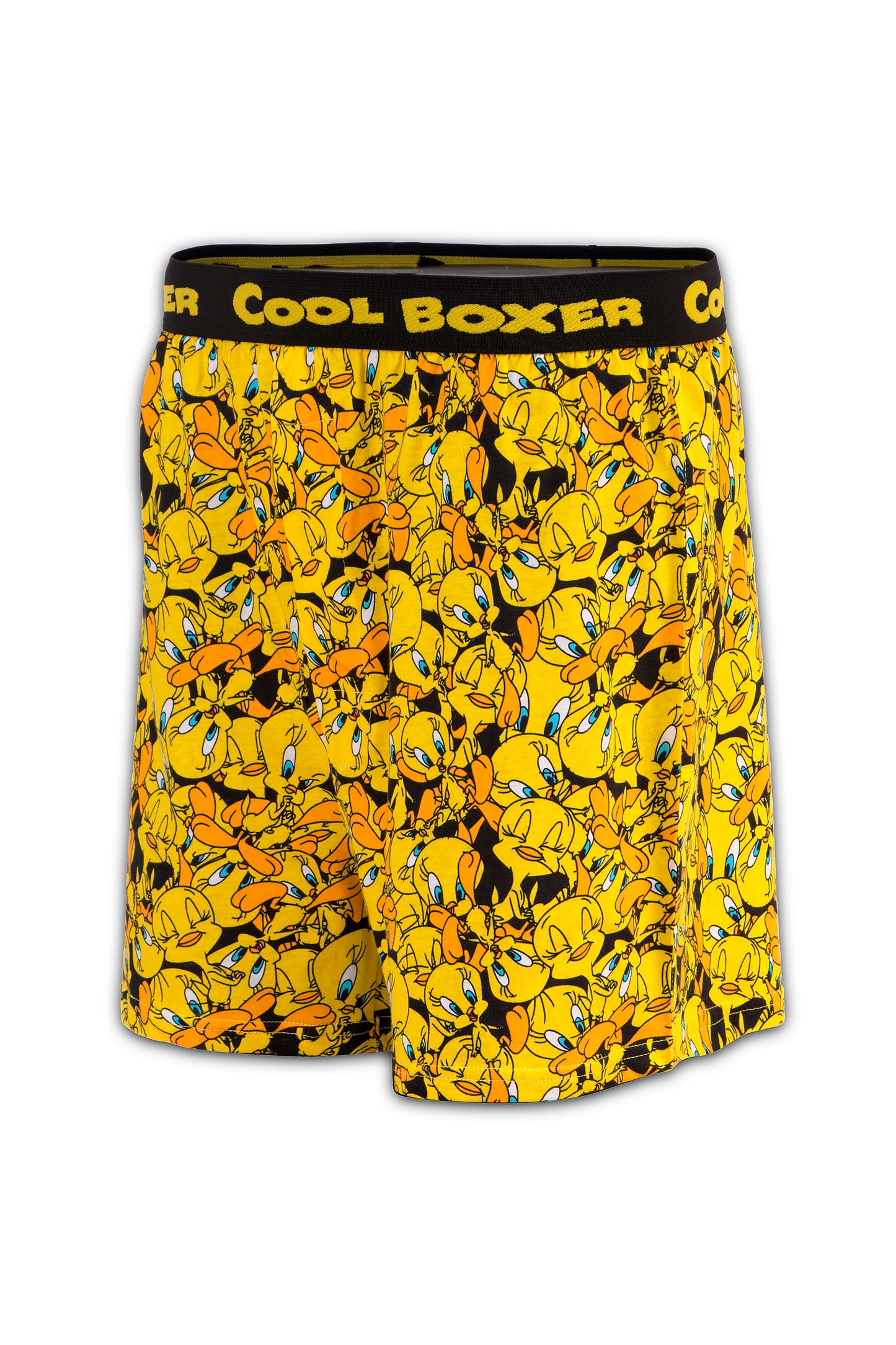 Men Yellow 'CHICKEN' Cartoon Boxer