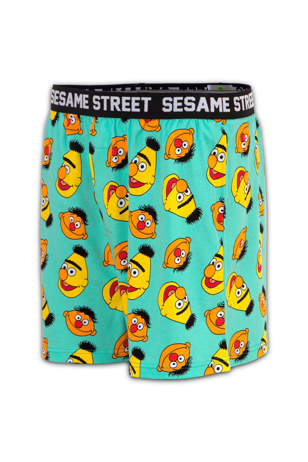 Men Green 'SESAME STREET' Cartoon Boxer