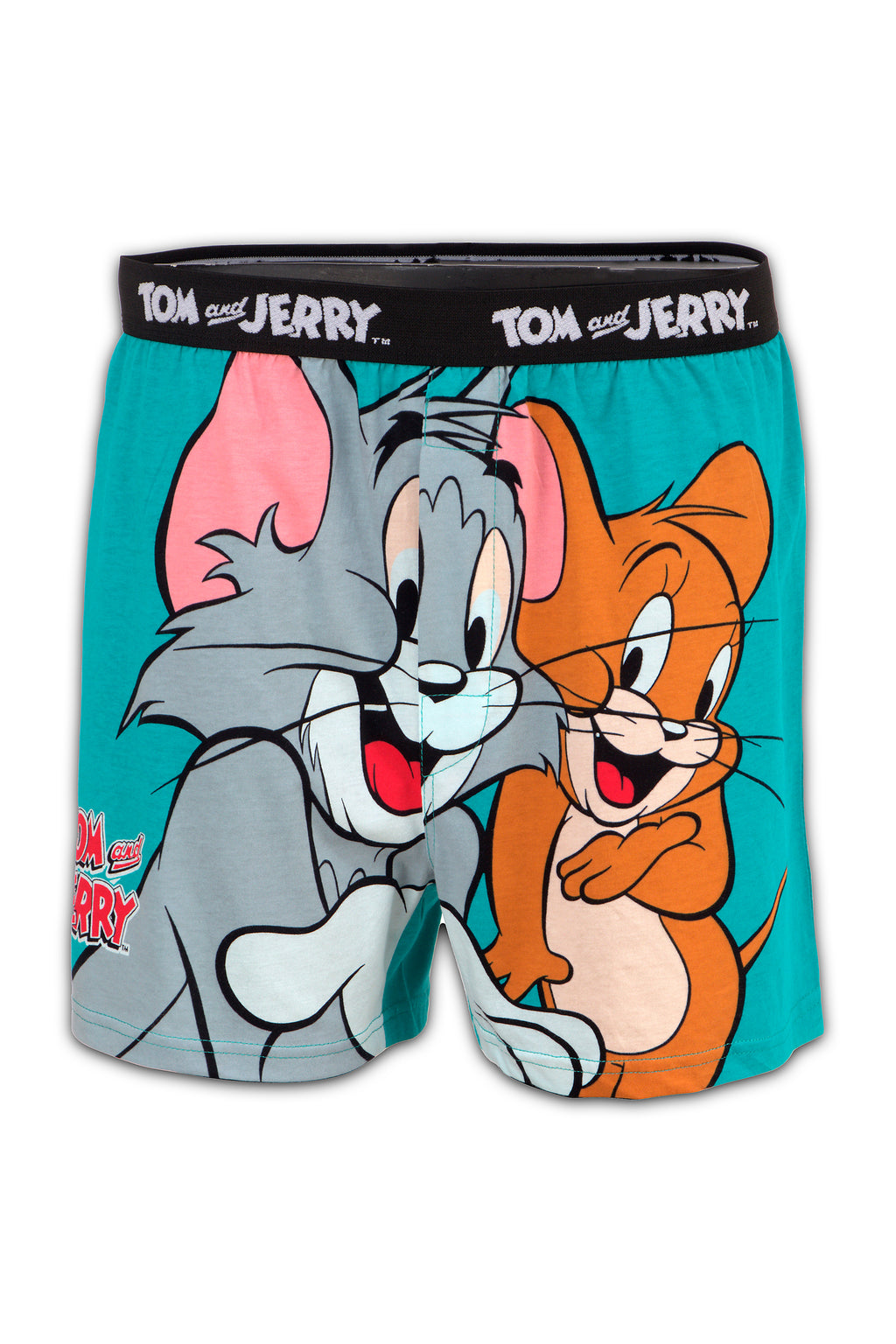 Men Green 'TOM & JERRY' Cartoon Boxer