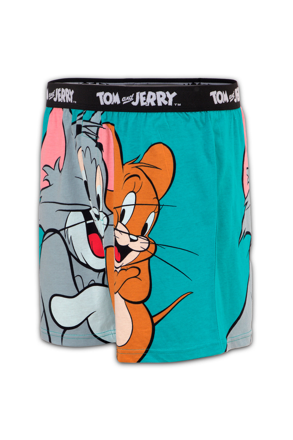 Men Green 'TOM & JERRY' Cartoon Boxer