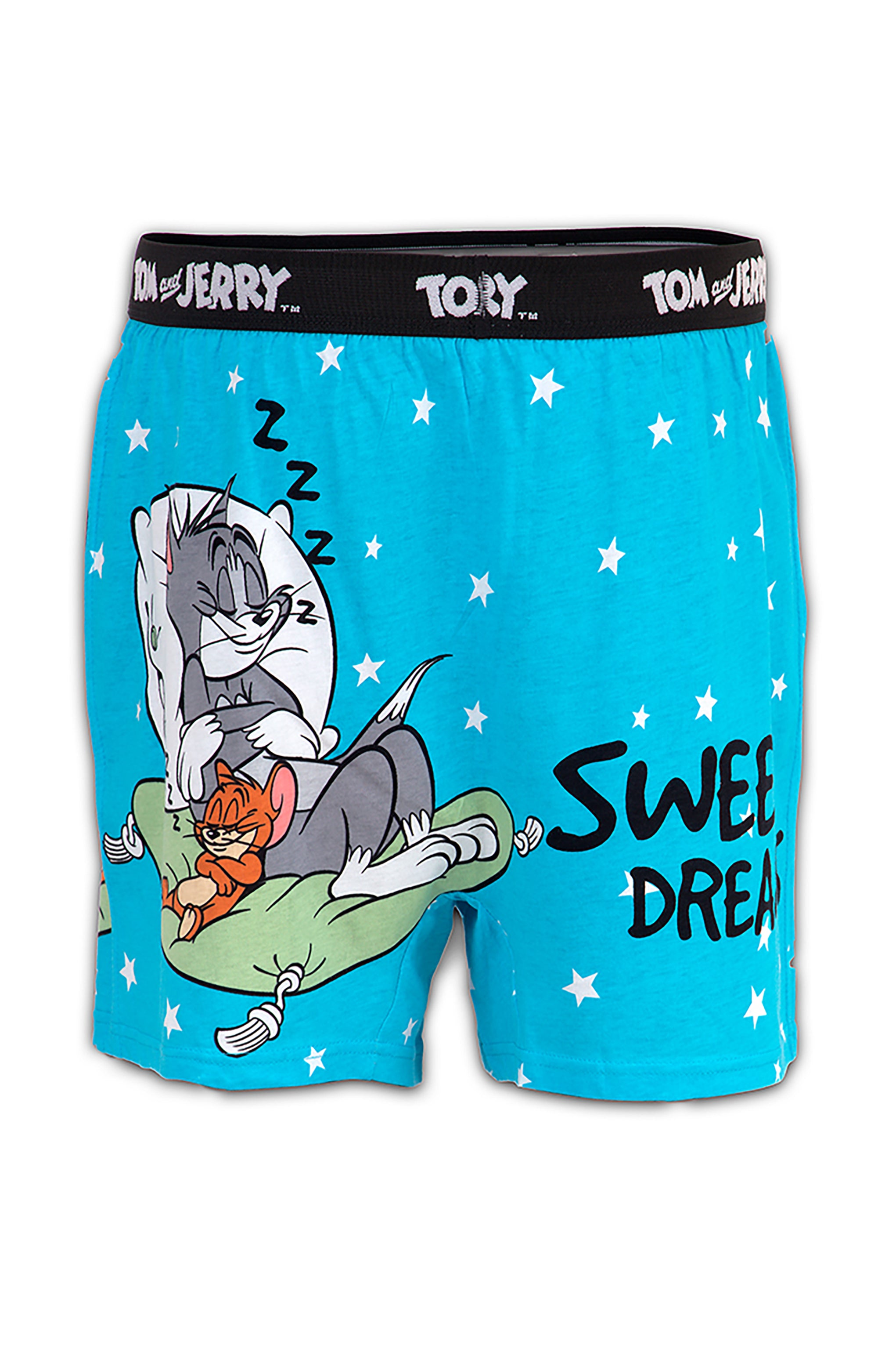 Men Blue 'SWEET DREAMS TOM & JERRY' Cartoon Boxer