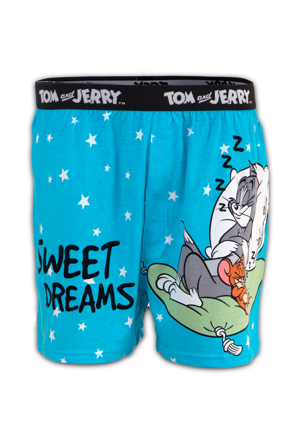 Men Blue 'SWEET DREAMS TOM & JERRY' Cartoon Boxer