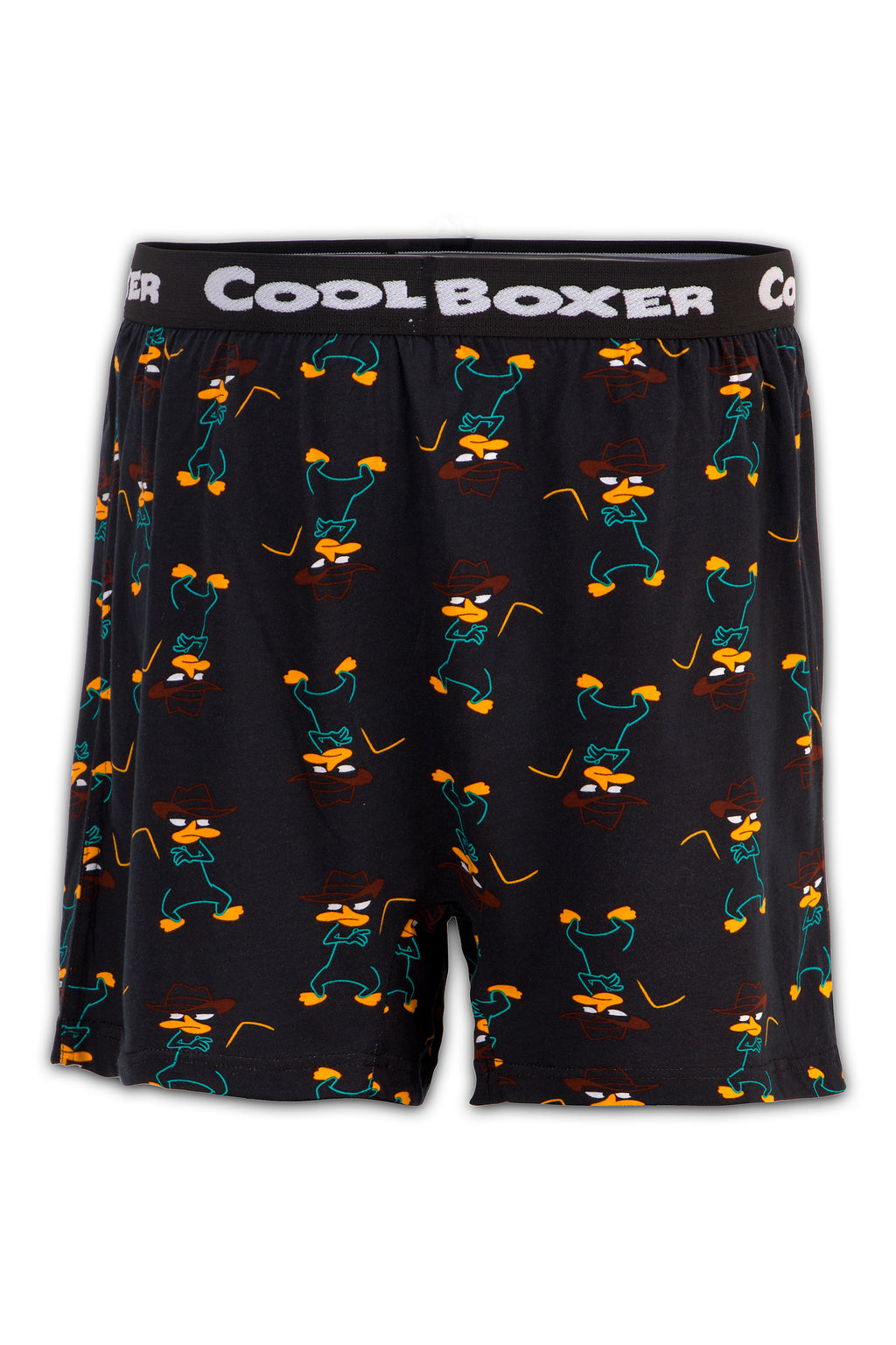 Men Black 'FUNNY MOUSE' Cartoon Boxer