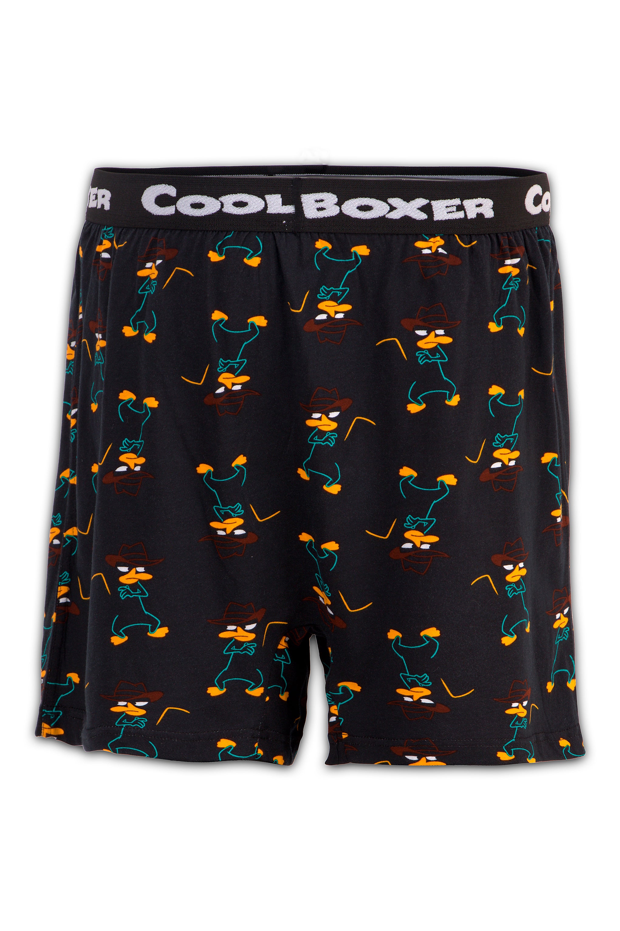 Men Black 'FUNNY MOUSE' Cartoon Boxer