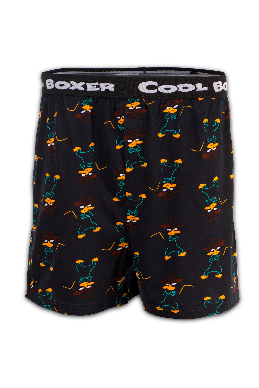 Men Black 'FUNNY MOUSE' Cartoon Boxer