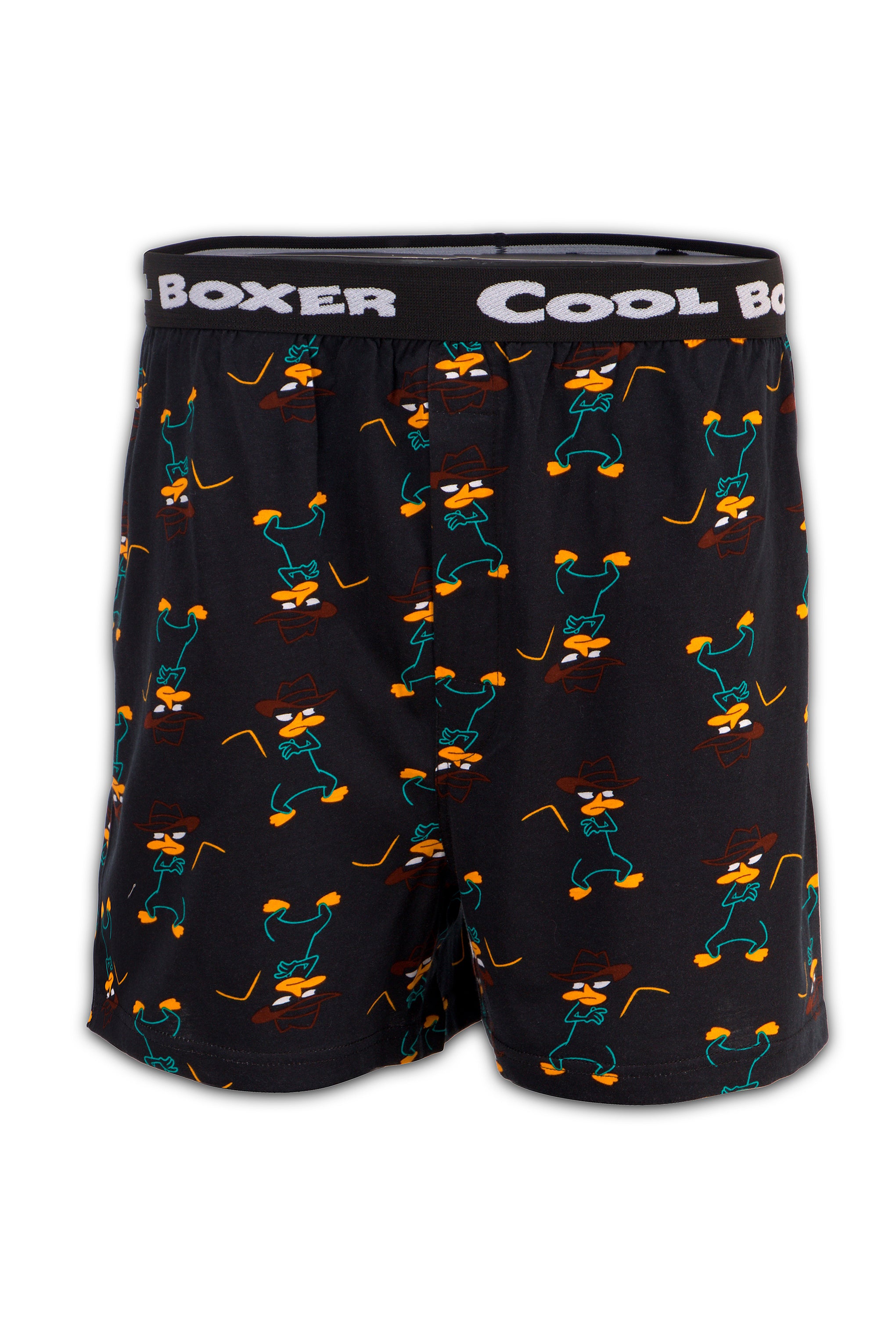 Men Black 'FUNNY MOUSE' Cartoon Boxer