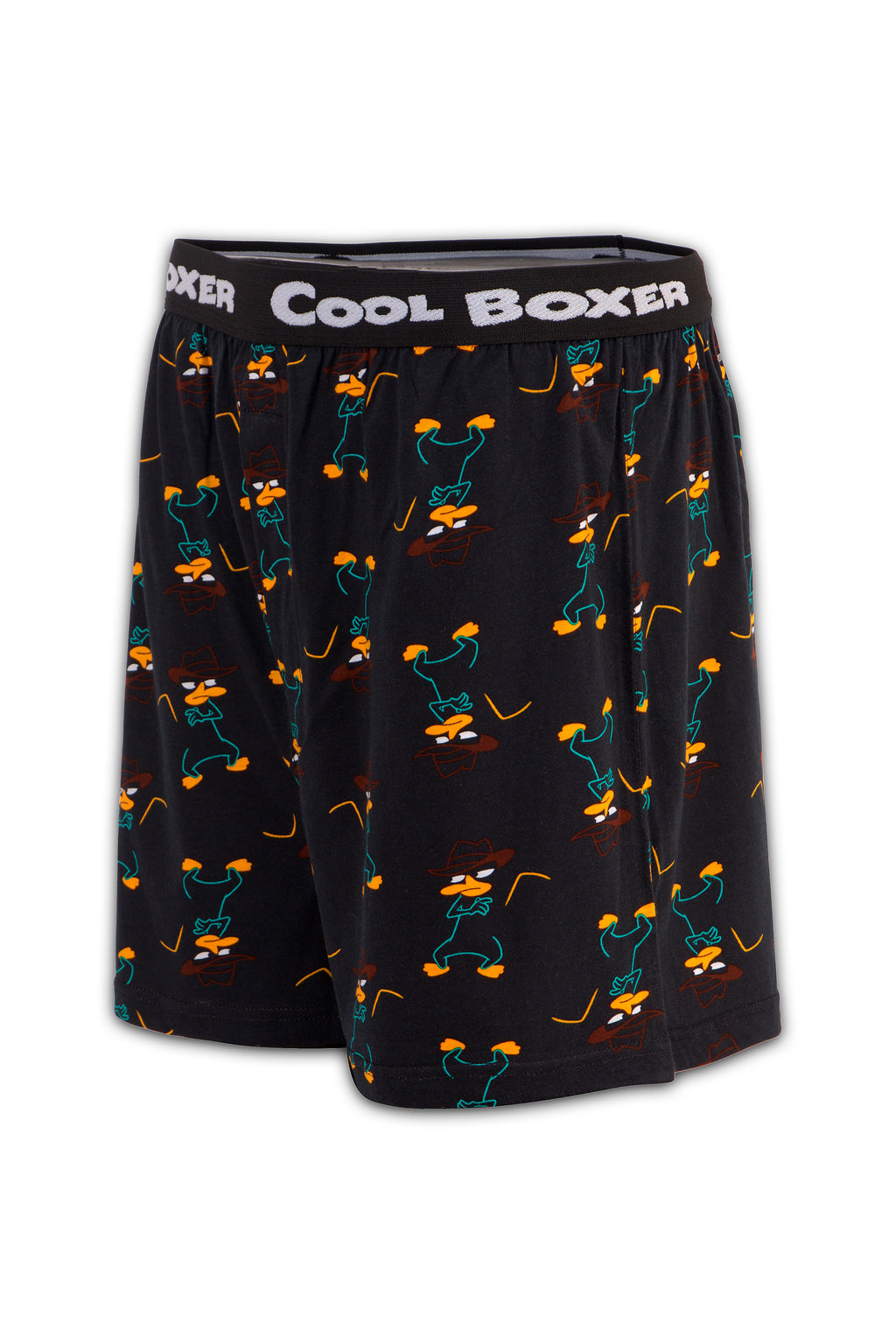 Men Black 'FUNNY MOUSE' Cartoon Boxer