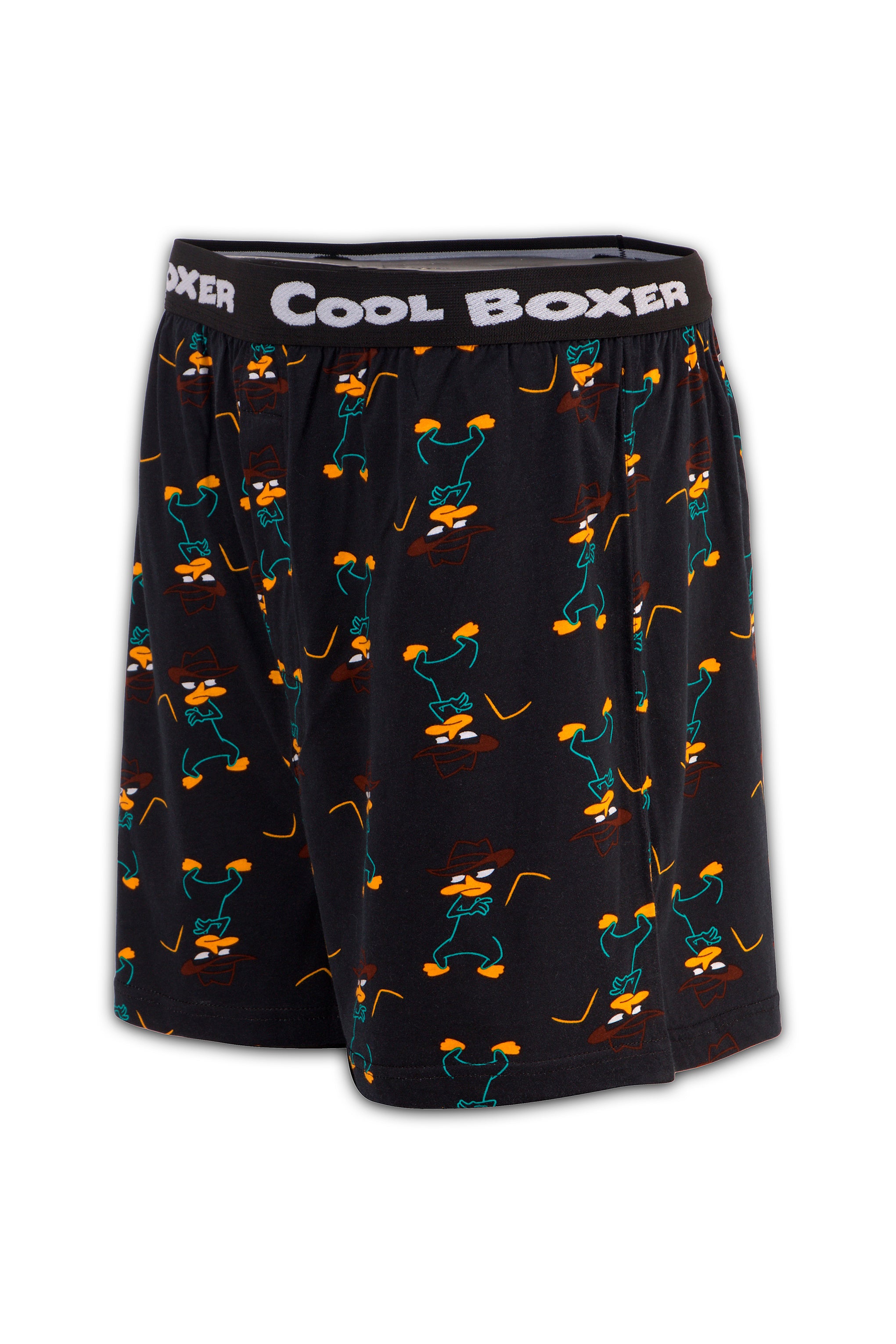 Men Black 'FUNNY MOUSE' Cartoon Boxer