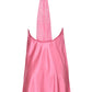Women Dark Pink Short Nighty Gown Set