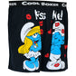Men "KISS ME" Cartoon Boxer
