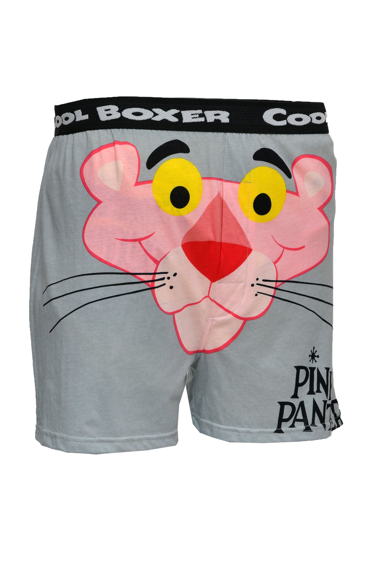 Men Grey "PINK PANTHER" Cartoon Boxer