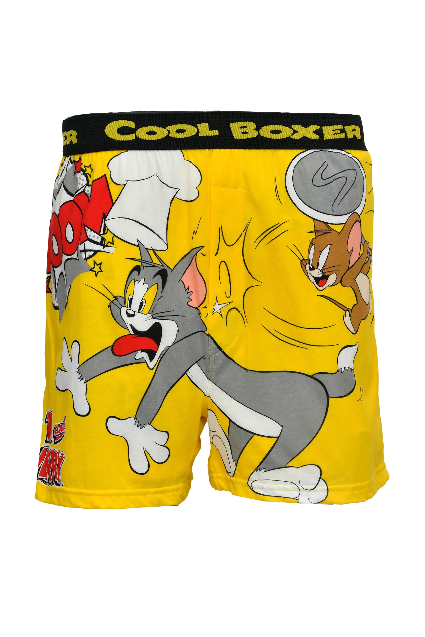 Men Yellow "TOM & JERRY" Cartoon Boxer