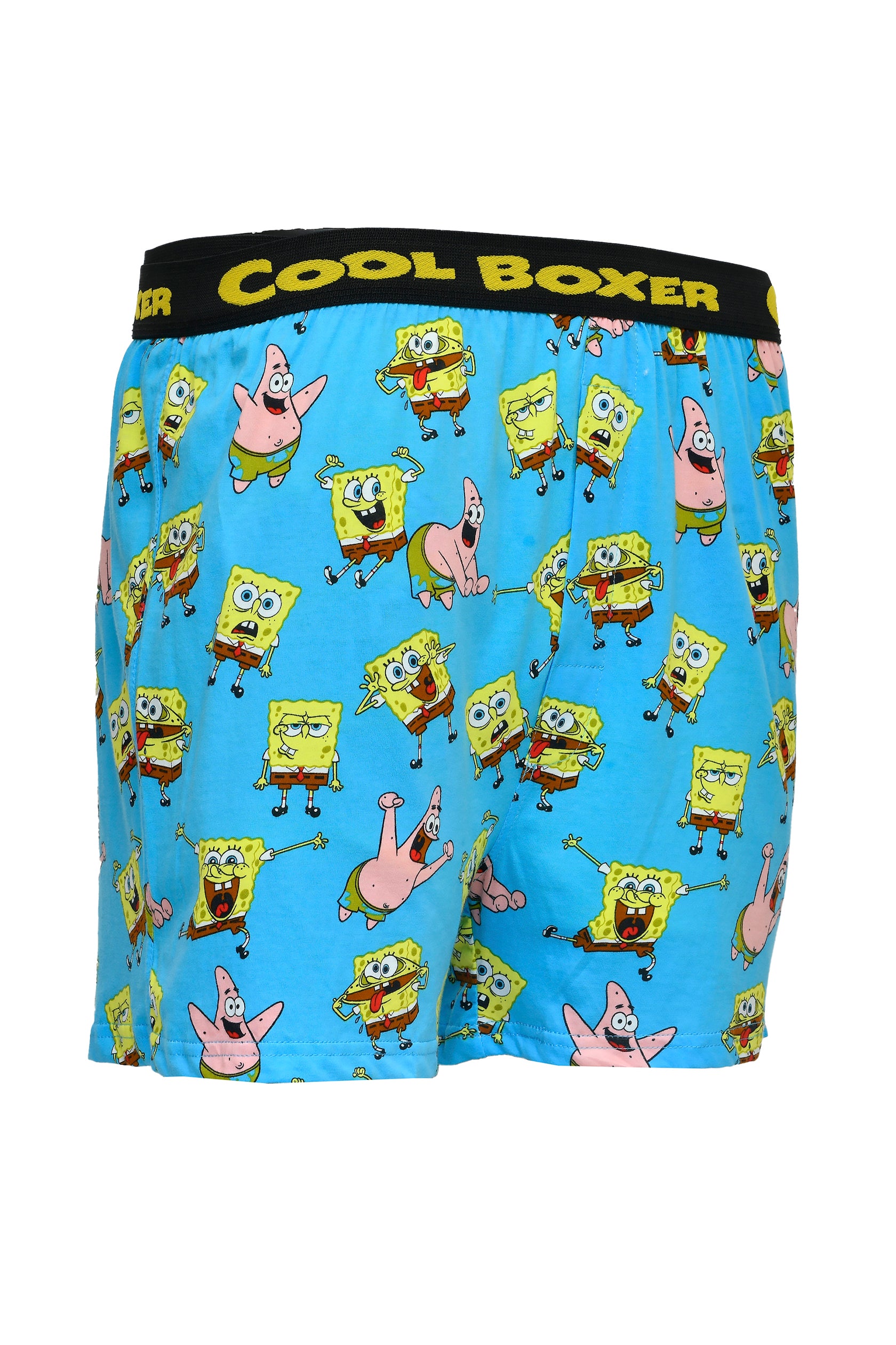 Men Blue "FUNNY FACES" Cartoon Boxer