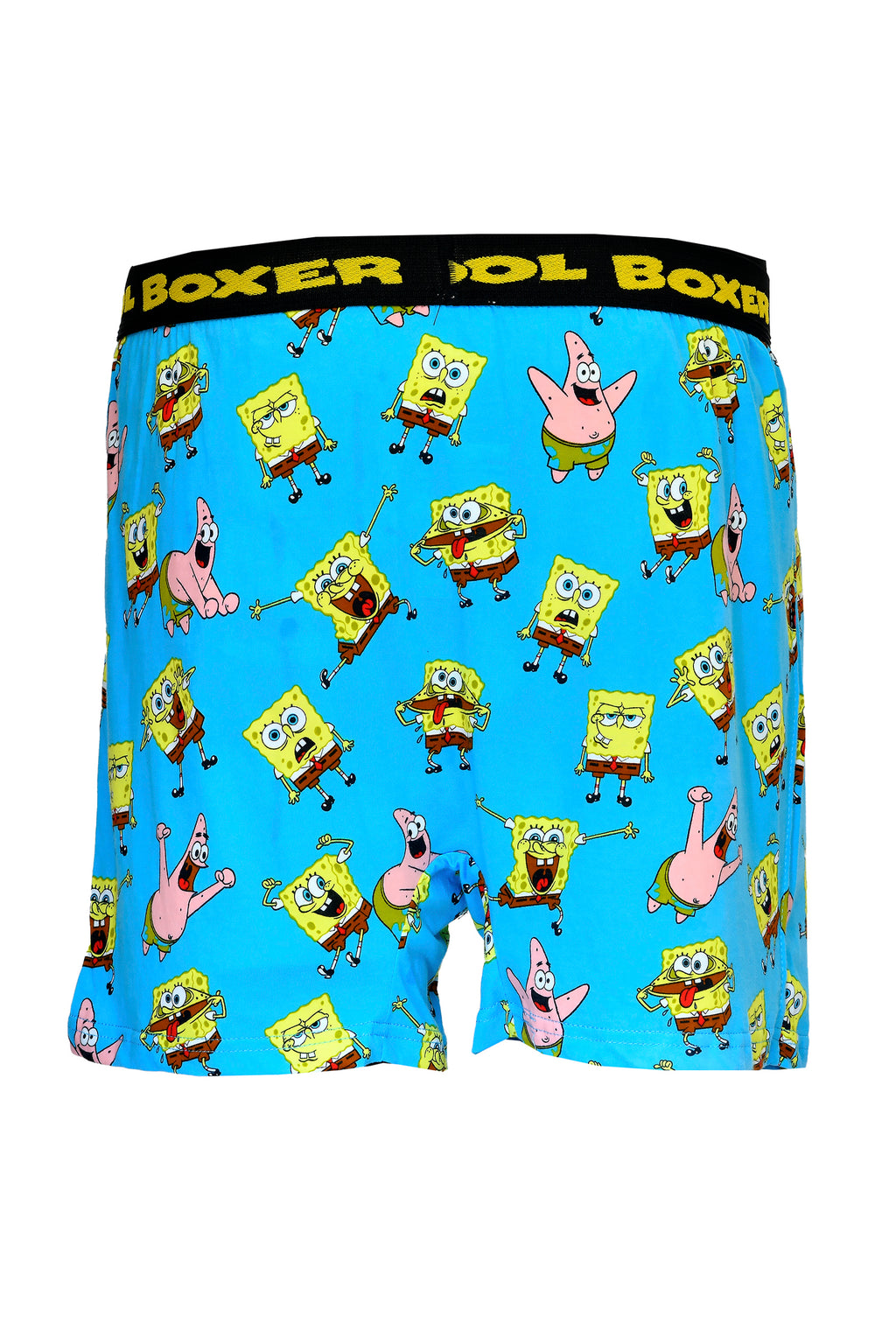 Men Blue "FUNNY FACES" Cartoon Boxer