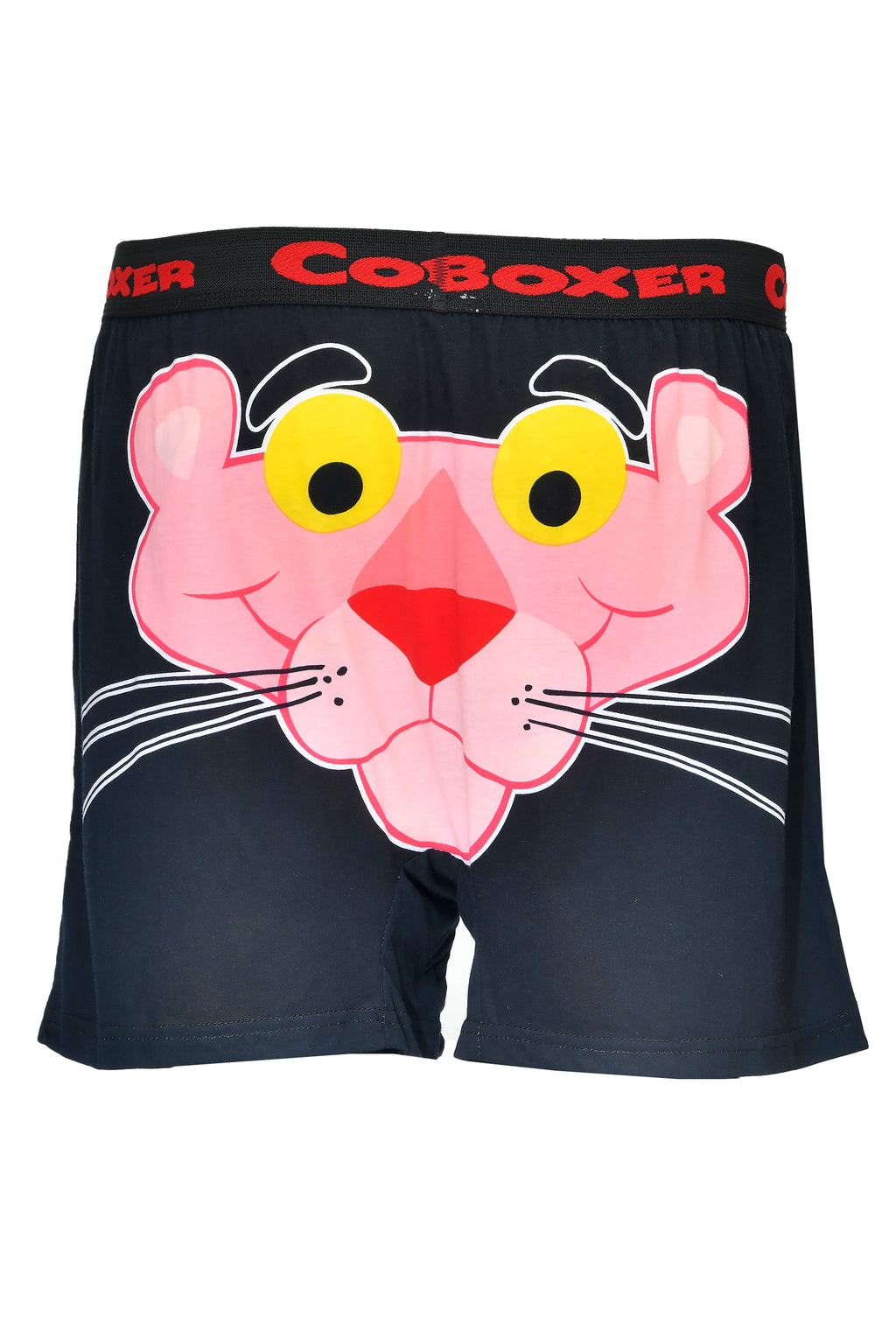 Men Black "PINK PANTHER" Cartoon Boxer