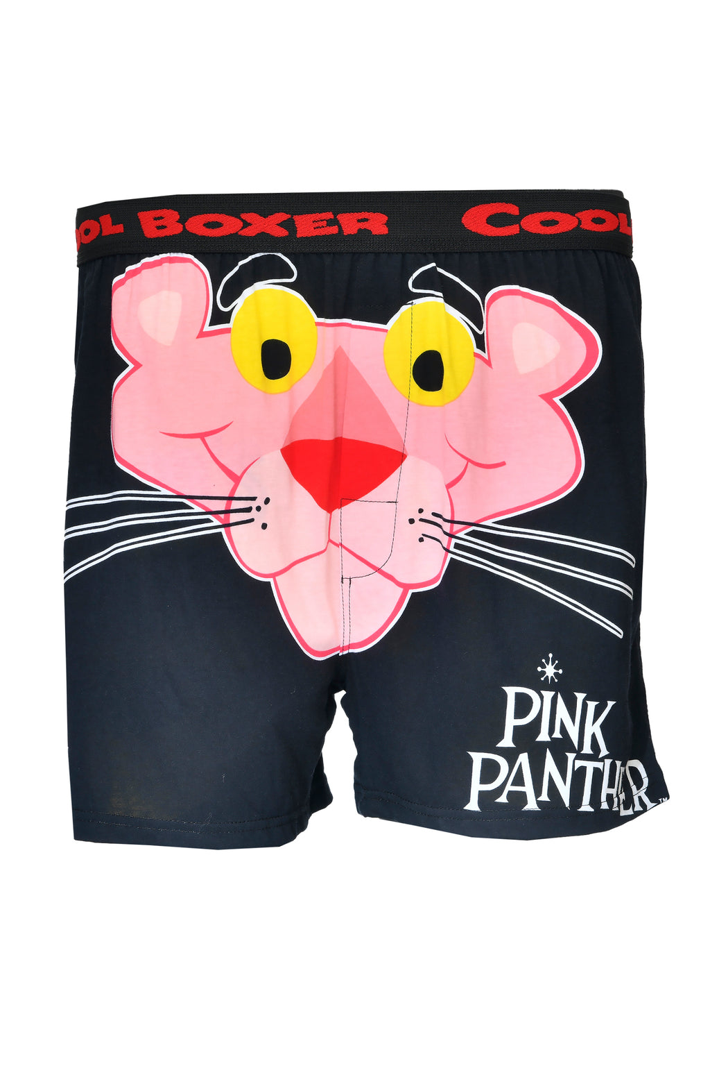 Men Black "PINK PANTHER" Cartoon Boxer