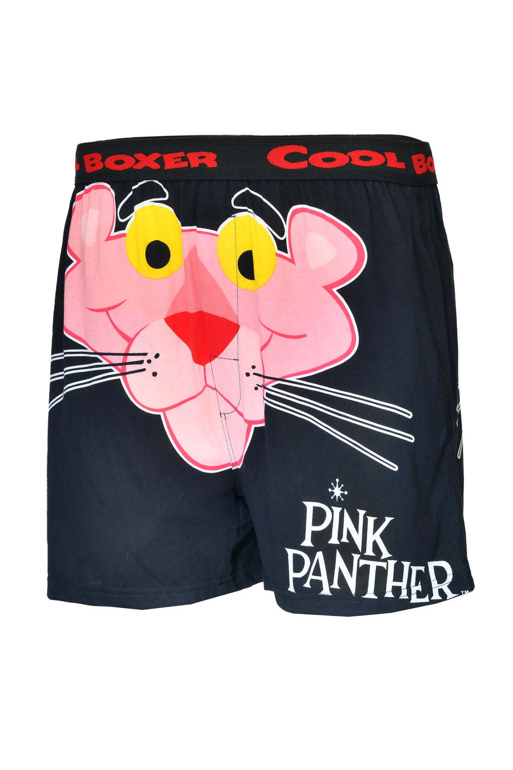Men Black "PINK PANTHER" Cartoon Boxer