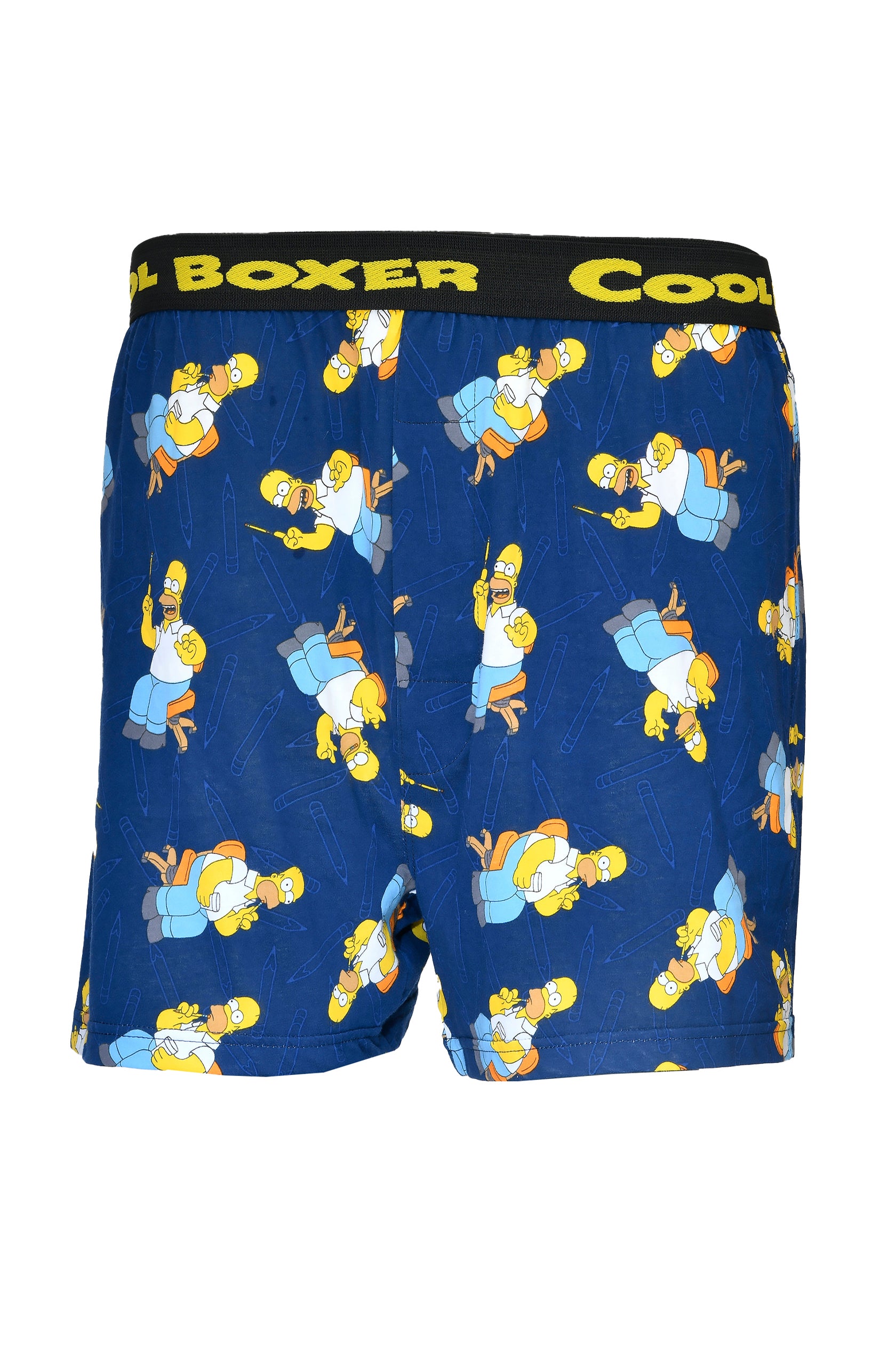Men Navy "SIMPSON" Cartoon Boxer