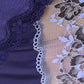 Women Indigo Satin Lacy Doll Set