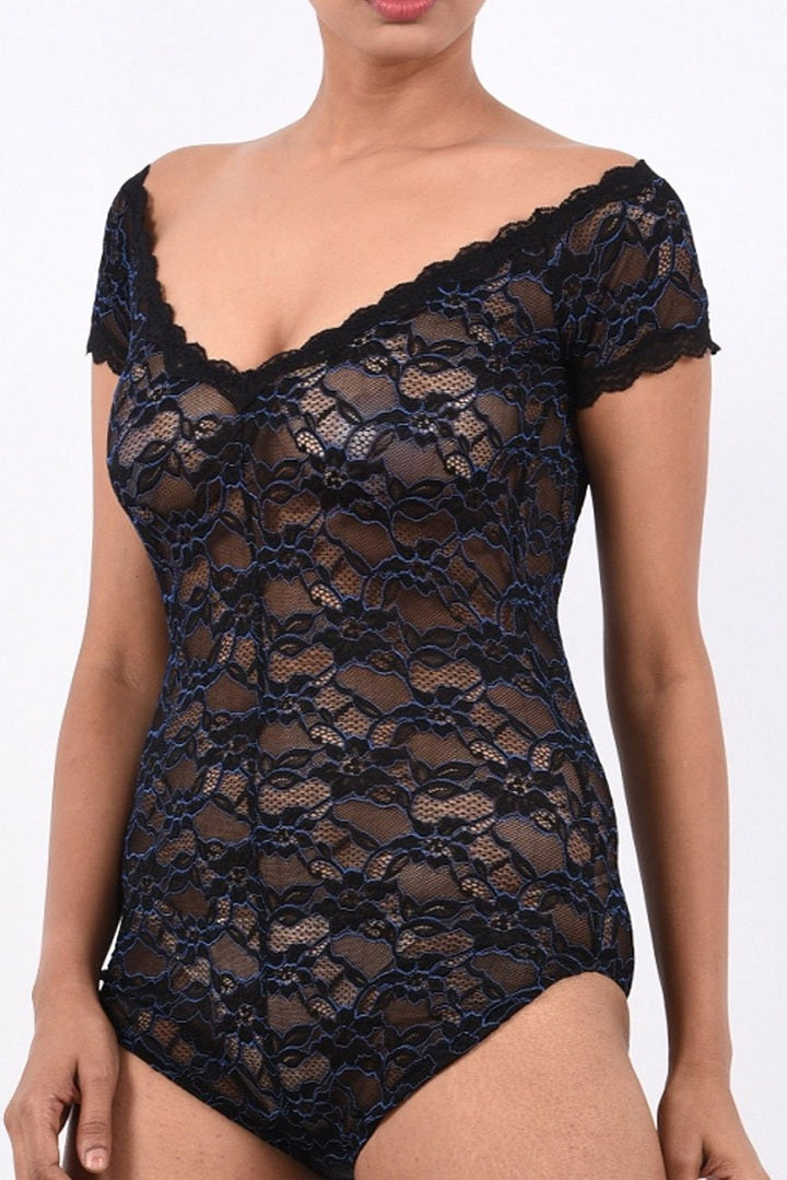 Women Premium Lingerie Lace Bodysuit