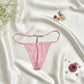 Women Sexy Light Pink G-String Panties