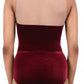 Women Premium Lingerie Velvet Bodysuit