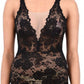 Women Exotic Lingerie Lace Bodysuit Black