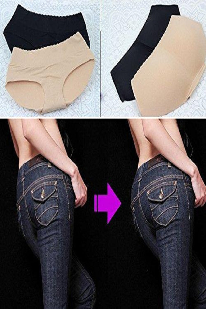 Women's Butt Lifting Underwear With Padded Butt, Low-Waist Sexy