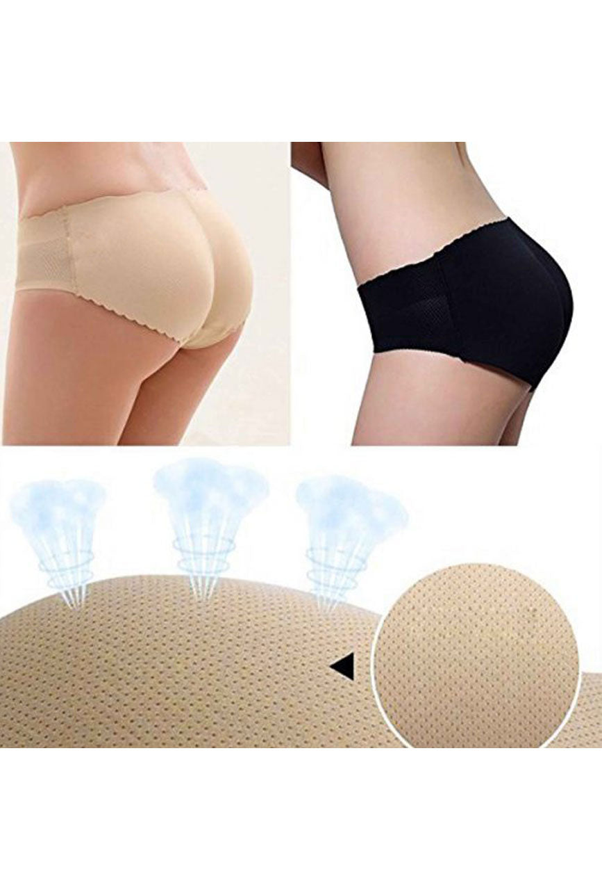 Buy Women's Cotton Body Shaper Padded Butt Lifter Panty Butt Hip Enhancer  Briefs (Pack of 1) (BU_HIPSHAPERS260321_1005002205926110_Skin_Plus Size) at  Amazon.in