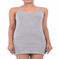 Women Spaghetti Mid Thigh Length Jersey Cotton Long Slip