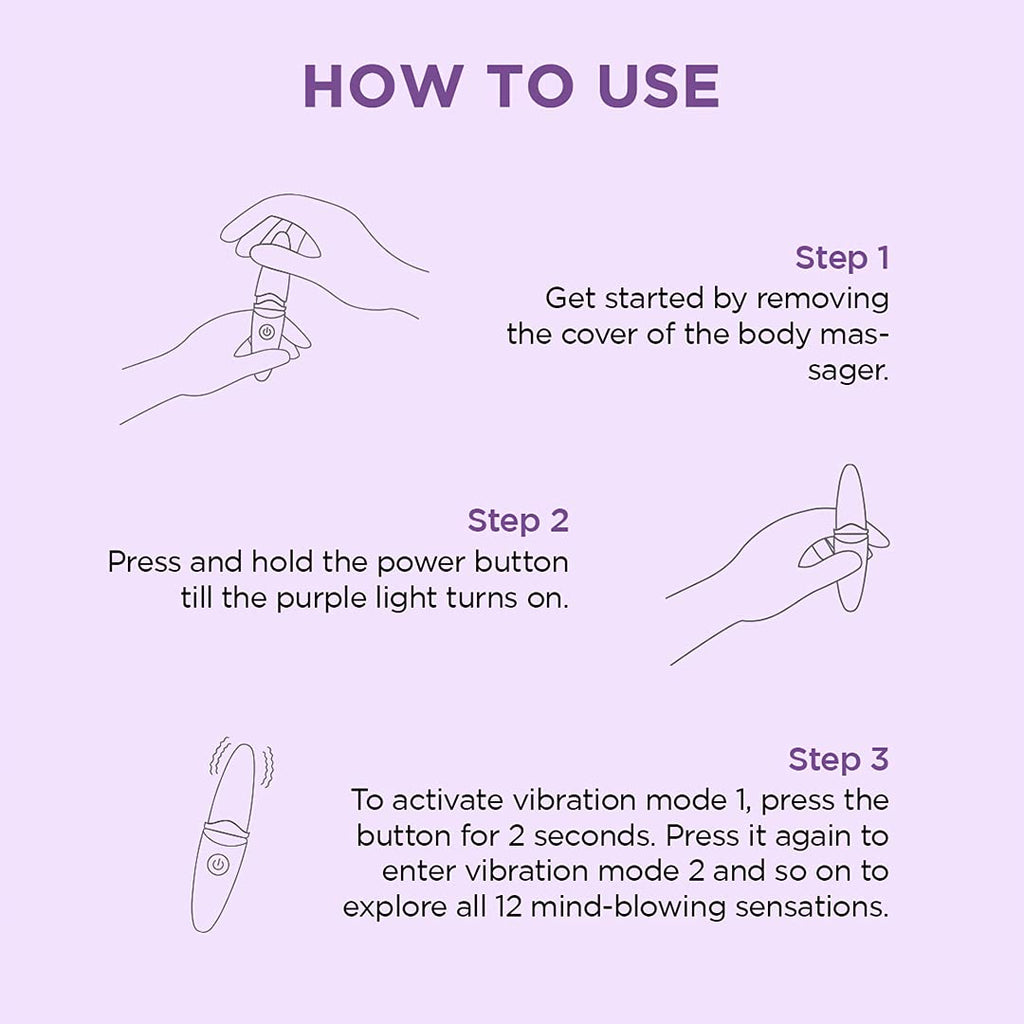 Domina Handheld Full Body Massager .